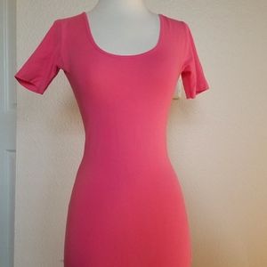 Pink Slip Dress